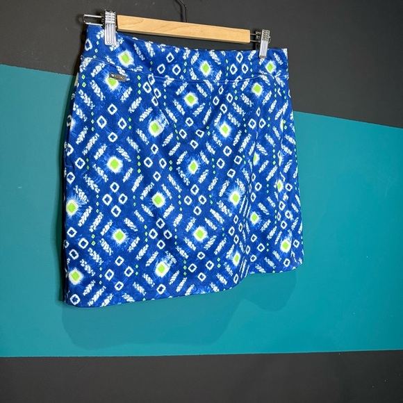 Ralph Lauren Blue and White skirt Medium - Picture 2 of 12